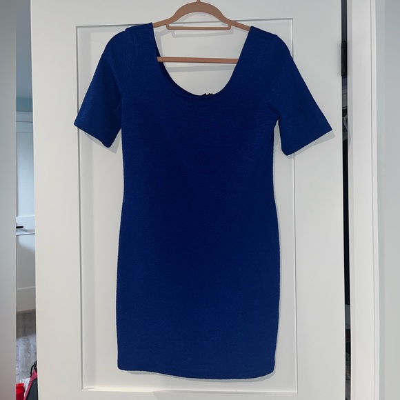 Blue bodycon dress - Picture 2 of 4